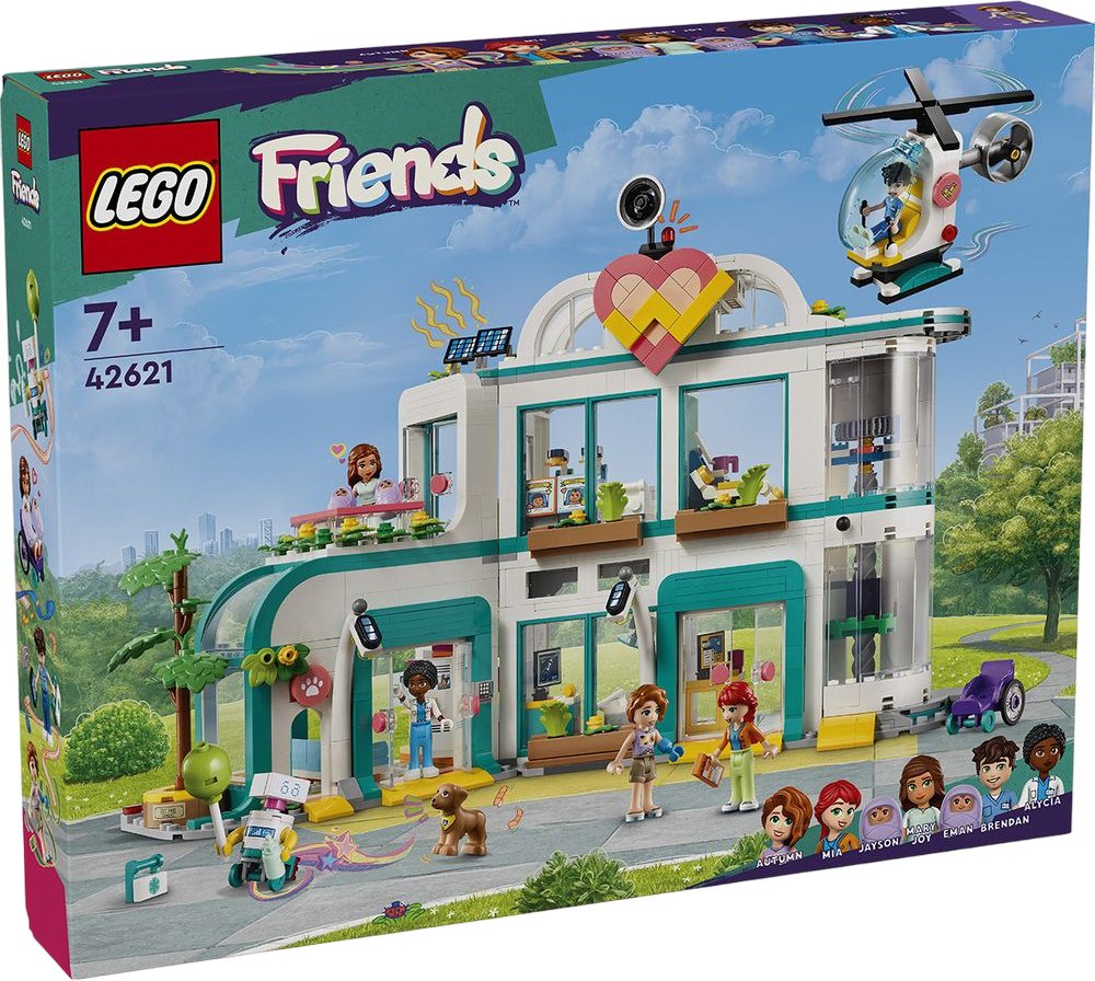 

Конструктор LEGO Friends 42621 Городская больница Хартлейк