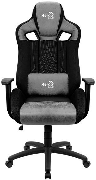 

Игровое (геймерское) кресло AeroCool Earl Stone Grey (черный/серый)