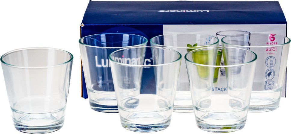 

Набор стаканов для воды и напитков Luminarc Stack Up X0609 (6 шт)
