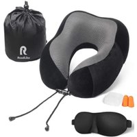 Подушка для путешествий RoadLike Travel Kit Velvet 292242 (черный)