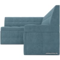 Угловой диван Мебель-АРС Атлантис левый 212x84x135 (голубой Luna 089)