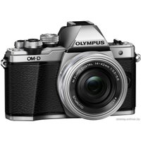 Беззеркальный фотоаппарат Olympus OM-D E-M10 Mark II Kit 14-42 EZ Silver