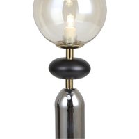 Настольная лампа ESCADA 2102/1 (Black/Amber/Smoke)