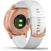 Гибридные умные часы Garmin Vivomove Style (розовое золото/белый)