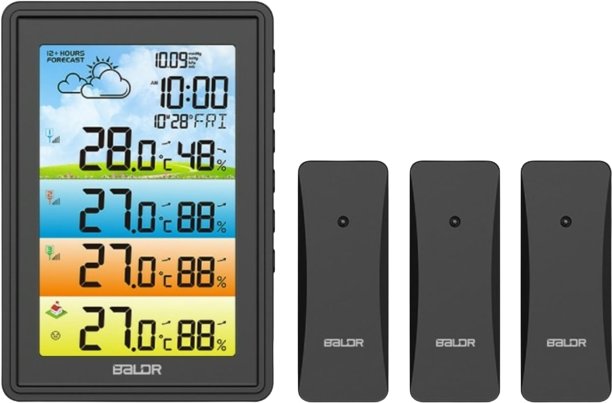 

Метеостанция Baldr B0360WST4H4PR-black