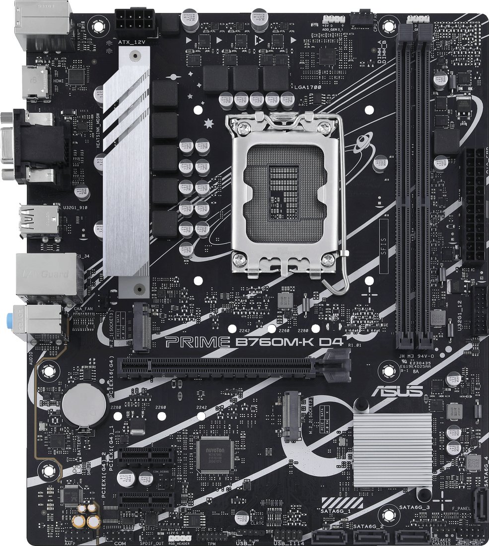 

Материнская плата ASUS Prime B760M-K D4