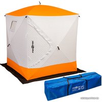 Палатка для зимней рыбалки Fish2Fish Куб в чехле 1.8м (белый/оранжевый)