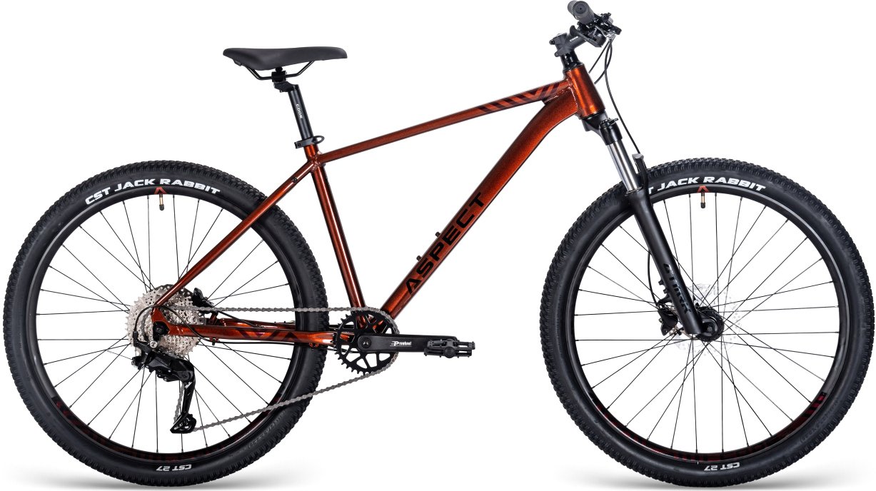 

Велосипед Aspect Nickel Elite 27.5 S 2025 (бордовый)