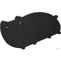 Коврик под миску Alicosta ЭВА 600x400 кот (соты/черный)