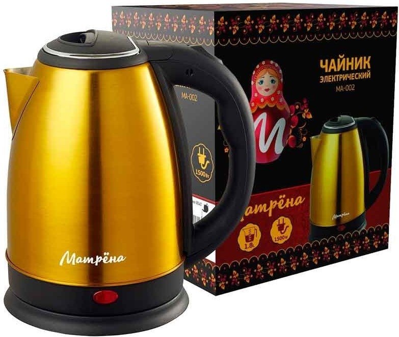 

Электрический чайник Матрена MA-002 (желтый)