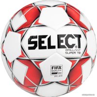 Футбольный мяч Select Brillant Super TB (5 размер, белый/красный/черный)