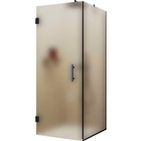 Душевой уголок MaybahGlass MGY-1305-6 (сатин стекло/черный)