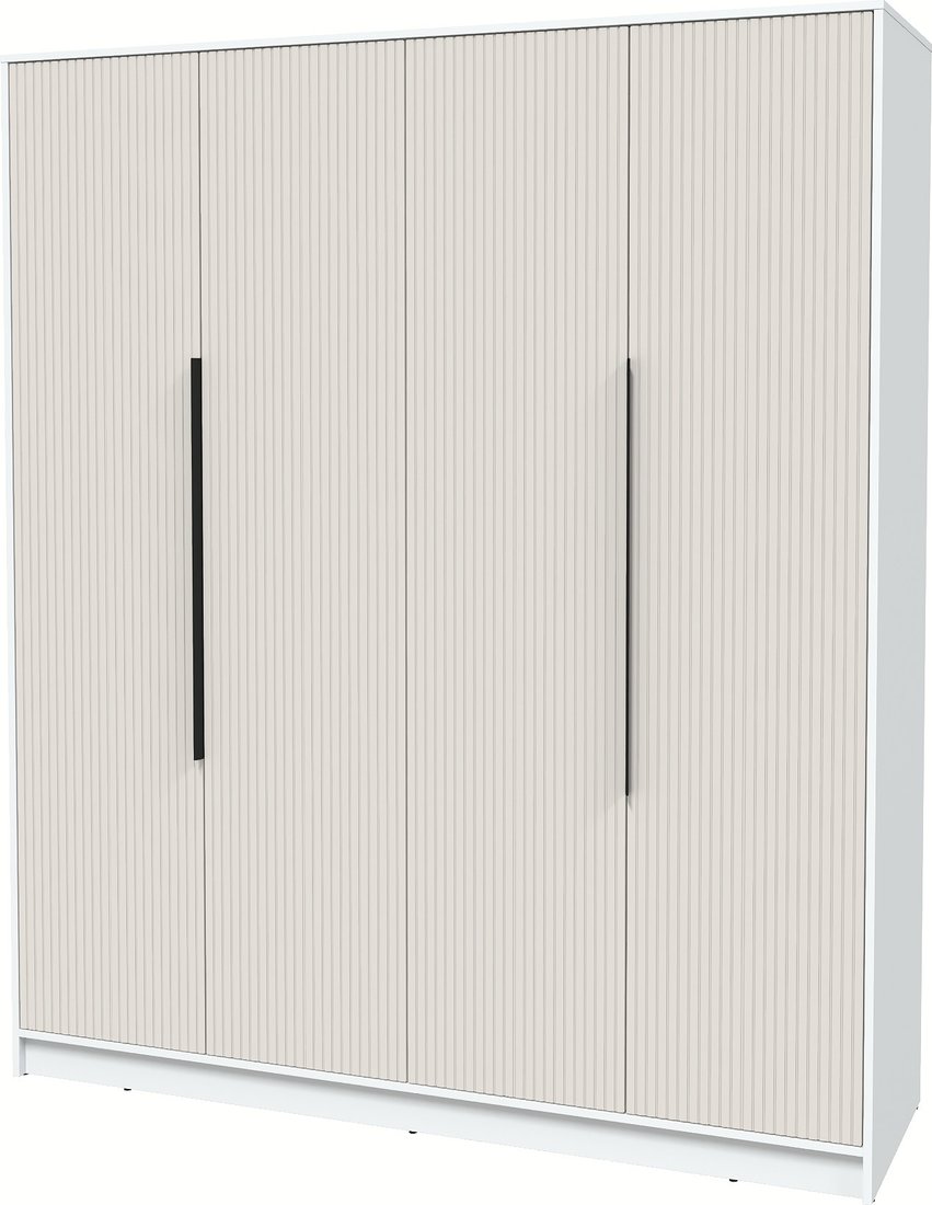 

Шкаф распашной Интерлиния Концепт Лайн КТ-Ш4 (белый платинум/кашемир)