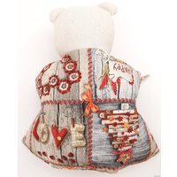 Декоративная подушка Loon Мишка Хэппи