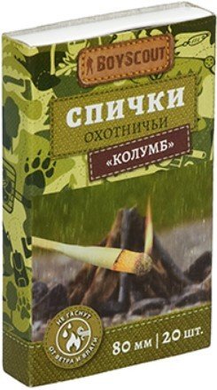 Спички BoyScout Колумб 61033 (20 шт)