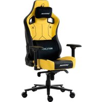 Игровое (геймерское) кресло Evolution Nomad PRO Cyberpunk Core (черный/желтый)