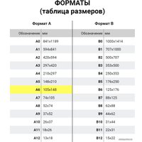 Пленка для ламинирования BRAUBERG Brauberg А6 60 мкм 100 шт 531784 (глянцевый, прозрачный)