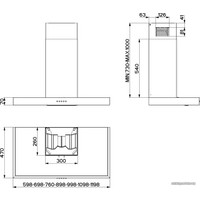 Кухонная вытяжка Faber Gemma PB SRM X A90 325.0556.044