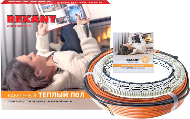 

Нагревательный кабель Rexant RND-140-2100 140 м 2100 Вт