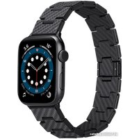 Браслет Pitaka Carbon Fiber для Apple Watch (38/40/41/42/44/45/49 мм, retro)
