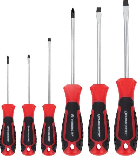 

Набор отверток Грандмастер 671328 (6 предметов)