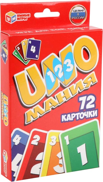

Настольная игра Умные игры Unoмания