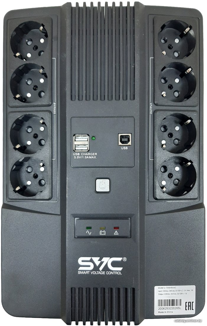 Источник бесперебойного питания SVC U-1000/BSSC