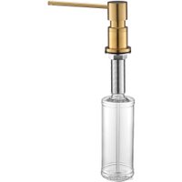 Дозатор для моющего средства Paulmark Kraft D003-BG (брашированное золото)