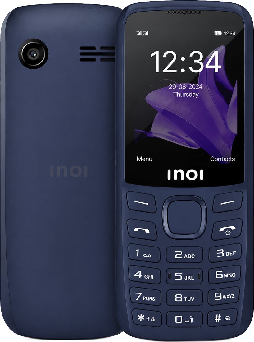 Кнопочный телефон Inoi 240 Modern 4G (синий)