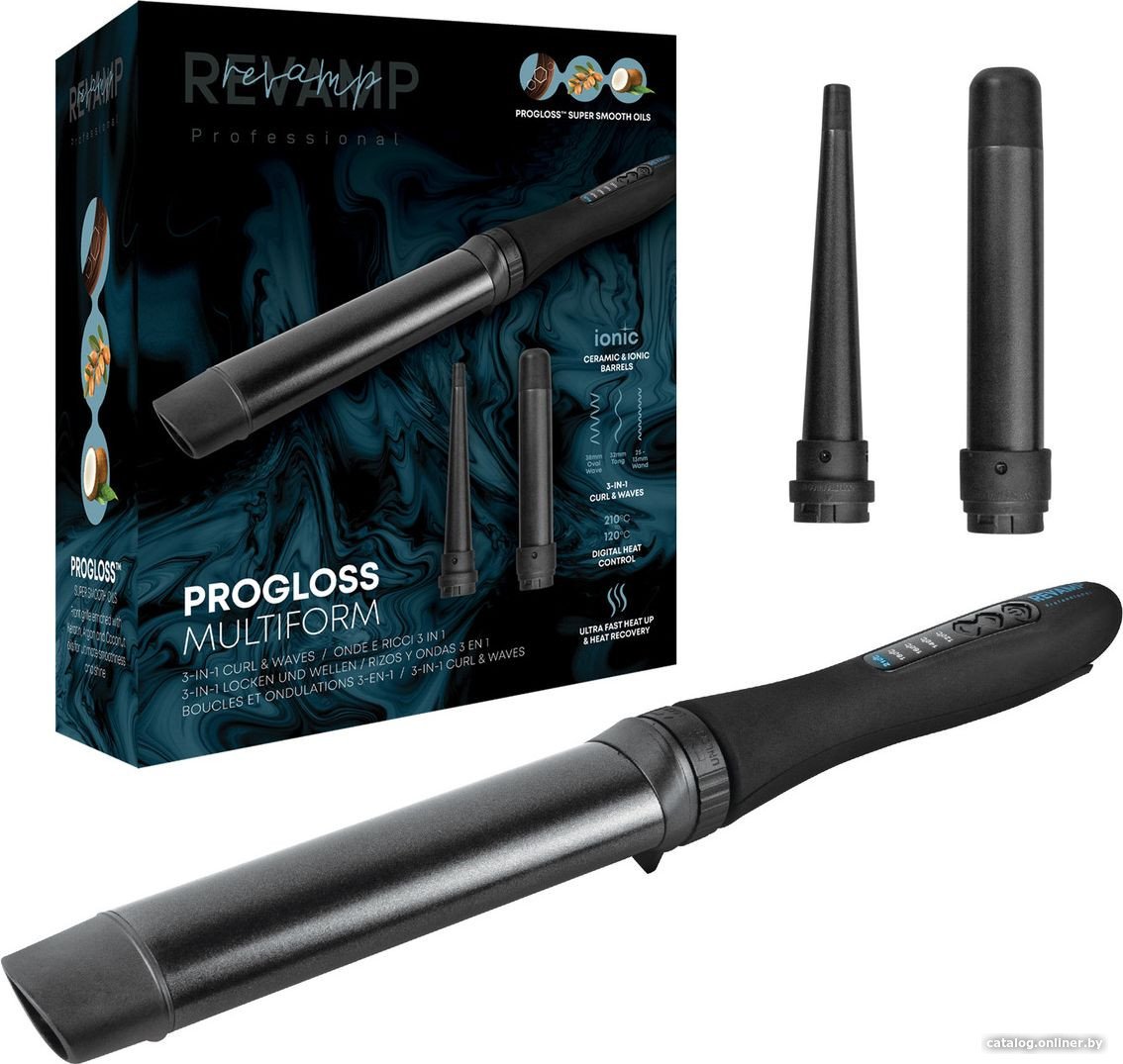Мультистайлер Revamp Progloss Multiform Curl & Waves 3-in-1 WD-1500