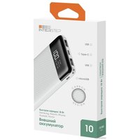 Внешний аккумулятор InterStep PB10DPD (белый) в Лиде