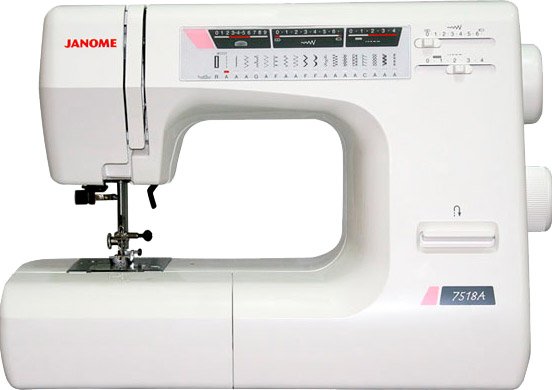 

Электромеханическая швейная машина Janome 7518A (без чехла)