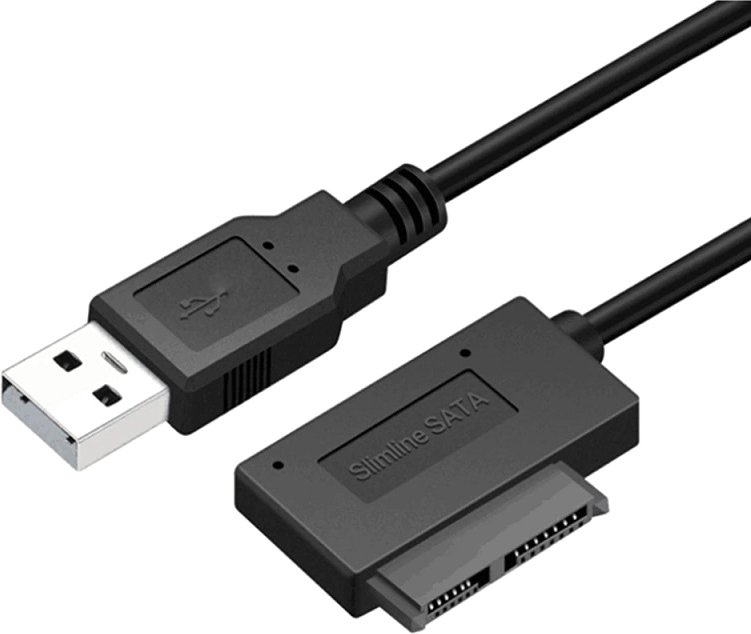

Кабель USBTOP SATA 6+7 pin - USB Type-A