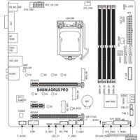 Материнская плата Gigabyte B460M Aorus Pro (rev. 1.0)