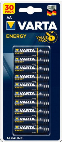 

Батарейка Varta Energy Alkaline AA 30 шт