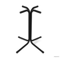 Кухонный стол Sheffilton SHT-TU7-1/60/60 ЛДСП (черный/дуб сонома)