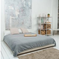 Плед Casa Conforte Nonna Inspiration 200x220 6154617 (дымчато-серый)