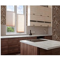 Плиссе Delfa Basic Crush СПШ-38511 (34x160, коралловый)