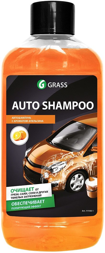 

Grass Моющее средство Auto Shampoo 1 л 111100-1