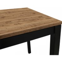 Кухонный стол Древпром М169 Симпл 2 ДП1-03-16 110x68 (дуб вотан/черный)