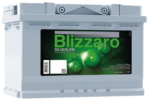 

Автомобильный аккумулятор Blizzaro Silverline R+ низ (60 А·ч)