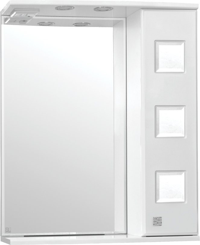 

Style Line Шкаф с зеркалом для ванной Крокус 65 (с подсветкой)