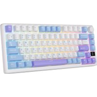 Клавиатура Royal Kludge RK-M75 RGB Taro Milk (RK Silver)