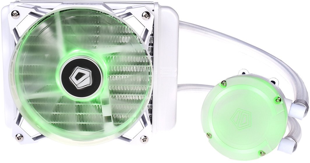 

Жидкостное охлаждение для процессора ID-Cooling Auraflow 120 Snow
