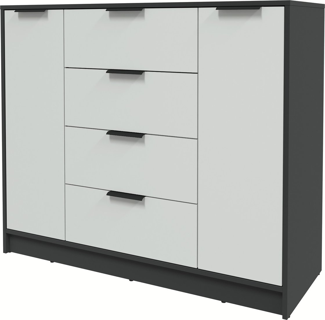 

Тумба Интерлиния Концепт КТ-Т120 Глосс (антрацит/грей)