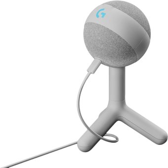 Проводной микрофон Logitech Yeti Orb (белый)