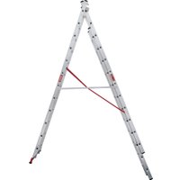 Лестница-стремянка Новая высота NV 323 трёхсекционная профессиональная 3x12 ступеней