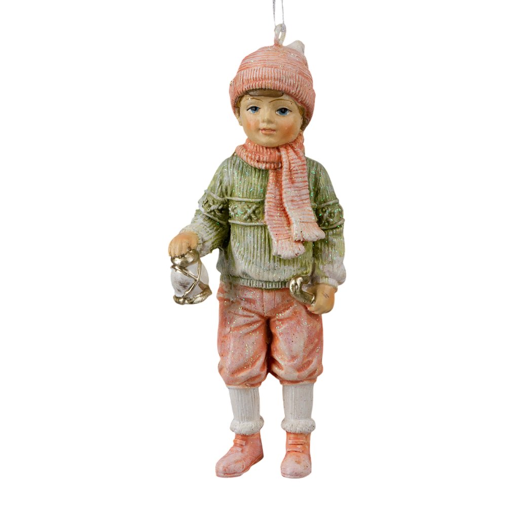 

Елочная игрушка Erich Krause Decor. Мальчик с фонарем 64535