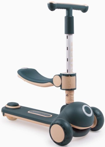 Трехколесный самокат Amarobaby Balance AB23-27BAL/0902 (черный/кремовый)