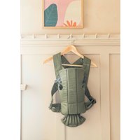 Рюкзак-переноска BabyBjorn Mini Cotton 0210.40 (woven dark green)